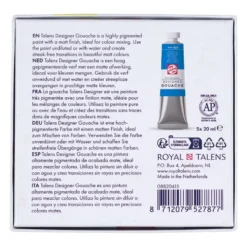 Talens Designer Gouache 20ml – Mixing Sett – 5stk