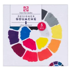 Talens Designer Gouache 20ml – Mixing Sett – 5stk