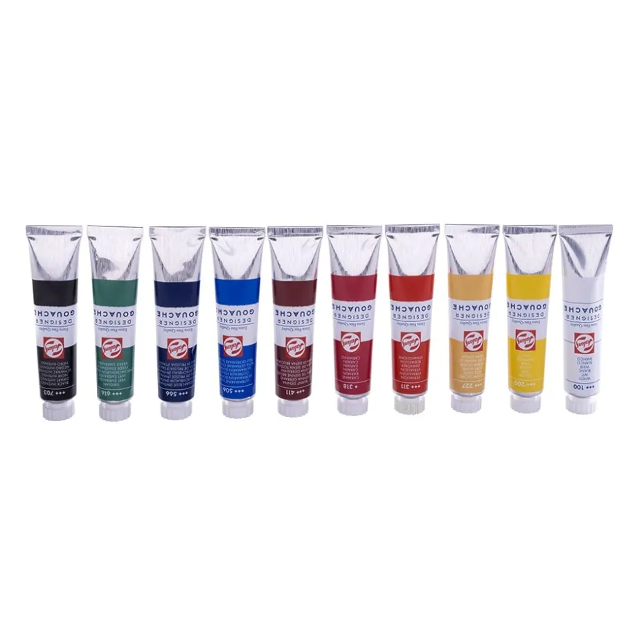 Talens Designer Gouache 20ml – Mixing Sett – 10stk