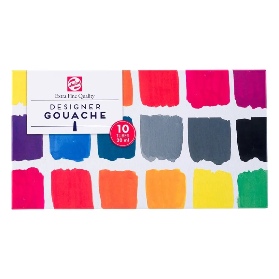 Talens Designer Gouache 20ml – Mixing Sett – 10stk