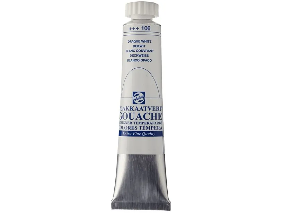 Talens Designer Gouache 20ml – 106 Opaque white extra
