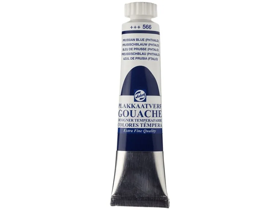 Talens Designer Gouache 20ml – 566 Prussian blue(phthalo)