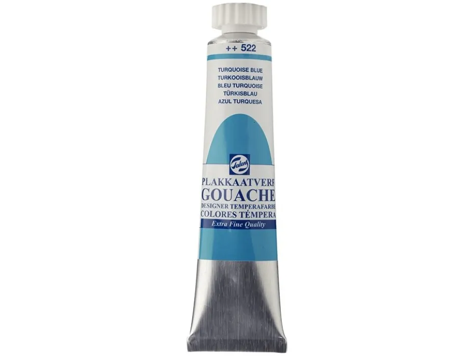 Talens Designer Gouache 20ml – 522 Turquoise blue