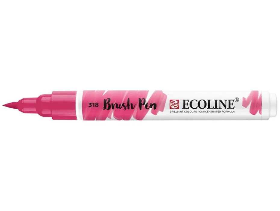 Talens Ecoline Brush Pen – 318 Carmine