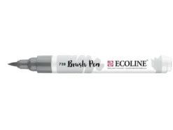 Talens Ecoline Brush Pen – 738 Cold Grey Light