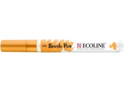 Talens Ecoline Brush Pen – 231 Gold Ochre