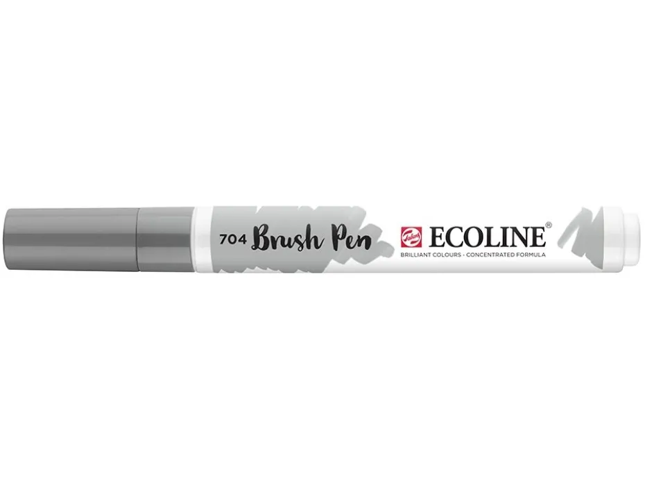 Talens Ecoline Brush Pen – 704 Grey