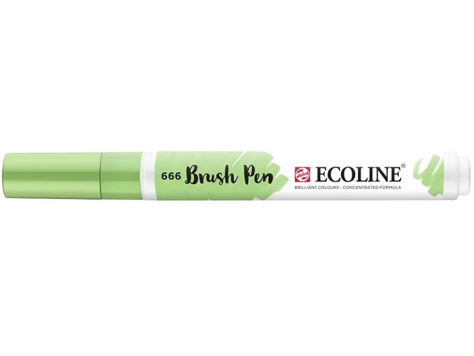 Talens Ecoline Brush Pen – 666 Pastel Green