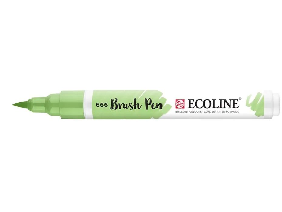 Talens Ecoline Brush Pen – 666 Pastel Green