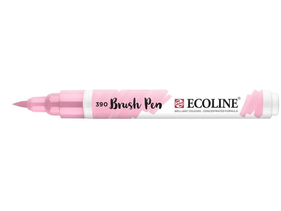 Talens Ecoline Brush Pen – 390 Pastel Rose