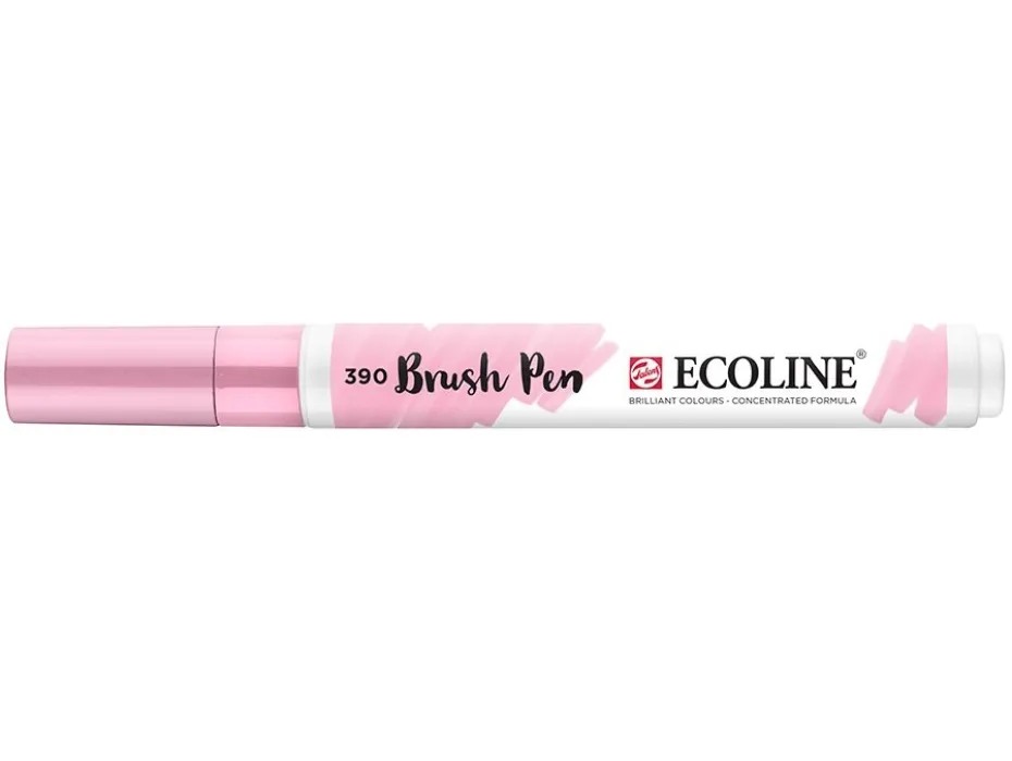 Talens Ecoline Brush Pen – 390 Pastel Rose