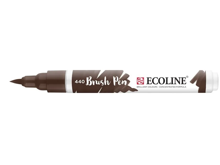 Talens Ecoline Brush Pen – 440 Sepia Deep