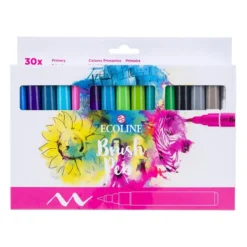 Talens Ecoline Brush Pen Sett 30stk – Primary