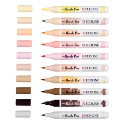 Talens Ecoline Brush Pen Sett 10stk – Portrait