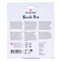 Talens Ecoline Brush Pen Sett 10stk – Bright