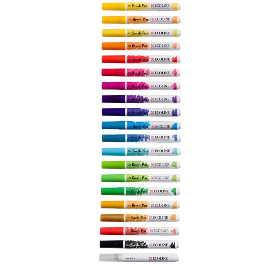 Talens Ecoline Brush Pen Sett 20stk – Landscape