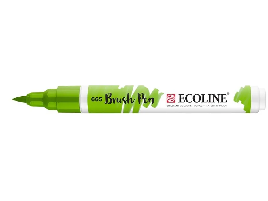 Talens Ecoline Brush Pen – 665 Spring Green