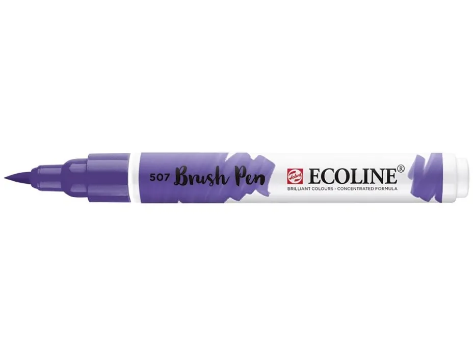 Talens Ecoline Brush Pen – 507 Ultramarine Violet