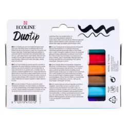 Talens Ecoline Duotip Marker Set 12stk – Basic