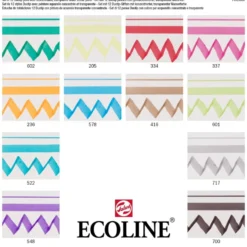 Talens Ecoline Duotip Marker Set 12stk – Basic