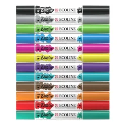 Talens Ecoline Duotip Marker Set 12stk – Basic