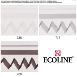 Talens Ecoline Duotip Marker Set 3stk – Black & Grey