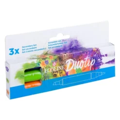 Talens Ecoline Duotip Marker Set 3stk – Secondary