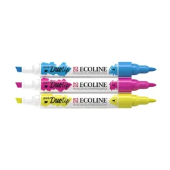 Talens Ecoline Duotip Marker Set 3stk – Primary