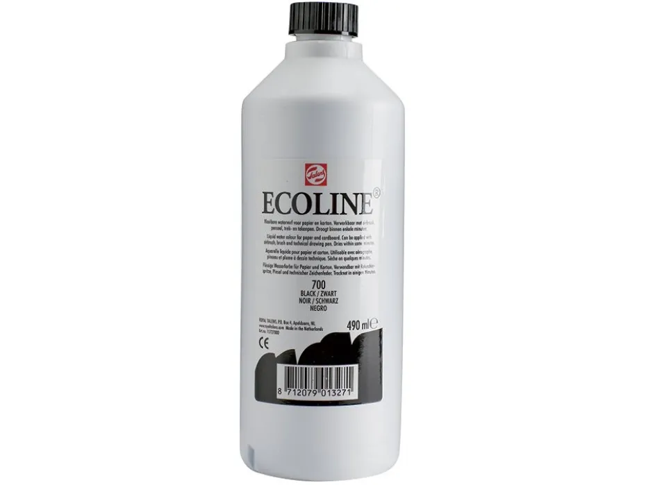 Talens Ecoline 490ml – 700 Black