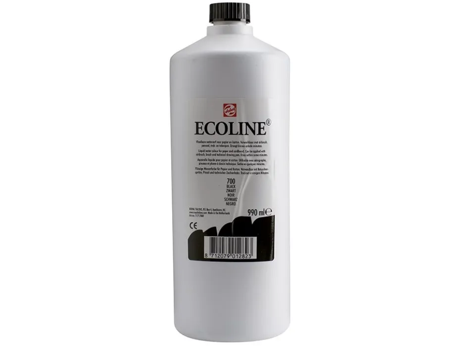 Talens Ecoline 990ml – 700 Black