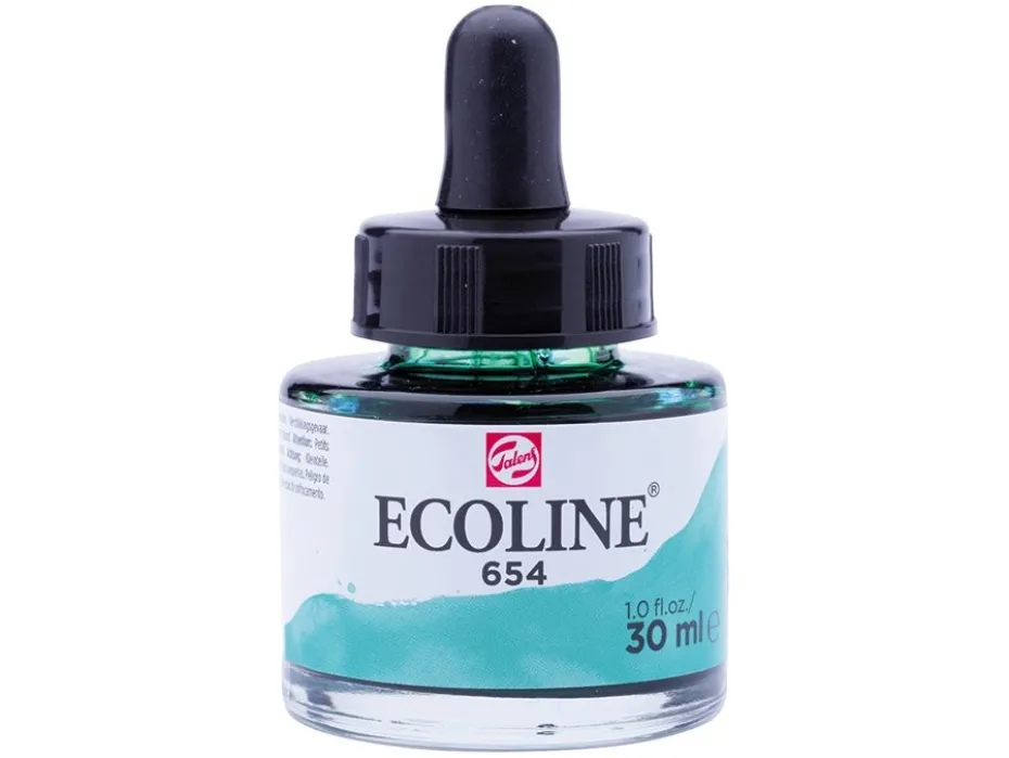 Talens Ecoline 30ml – 654 Fir green