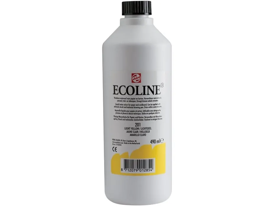 Talens Ecoline 490ml – 201 Light Yellow
