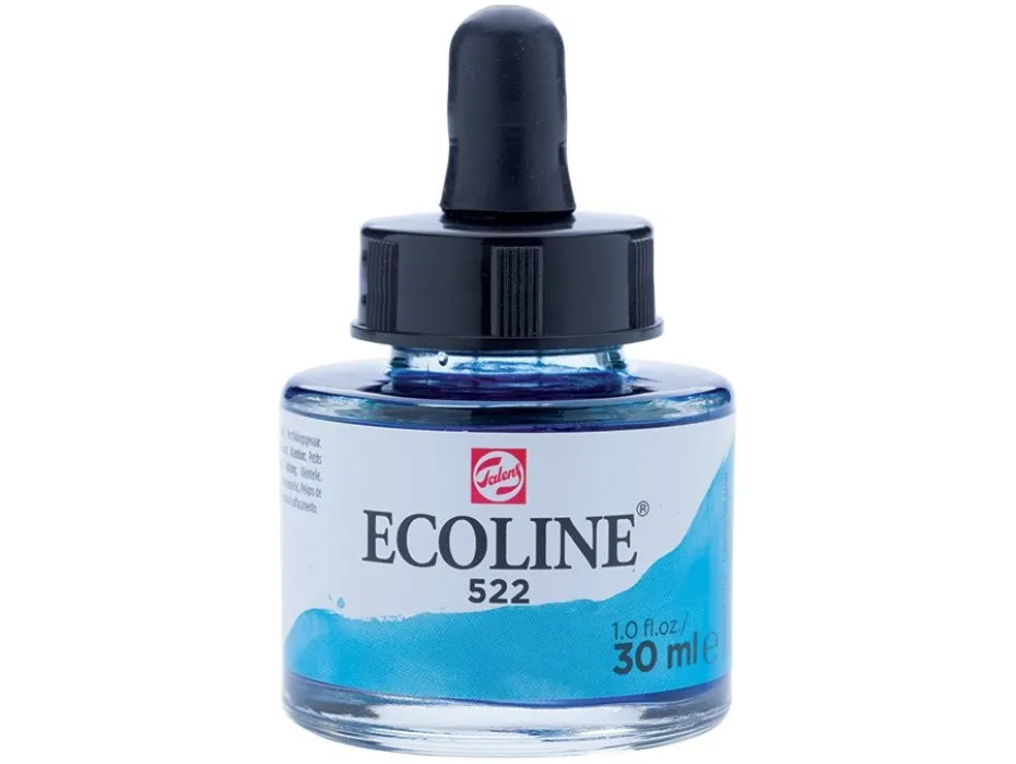 Talens Ecoline 30ml – 522 Turquoise blue