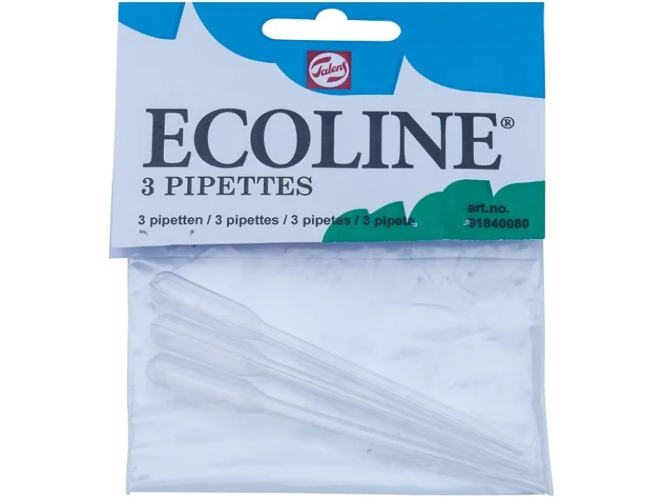 Talens Ecoline Pipette – 3 stk