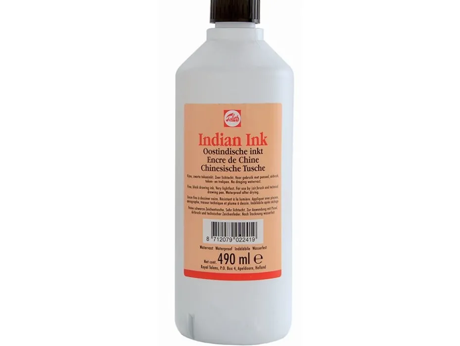 Talens Indian Ink Sort 490ml