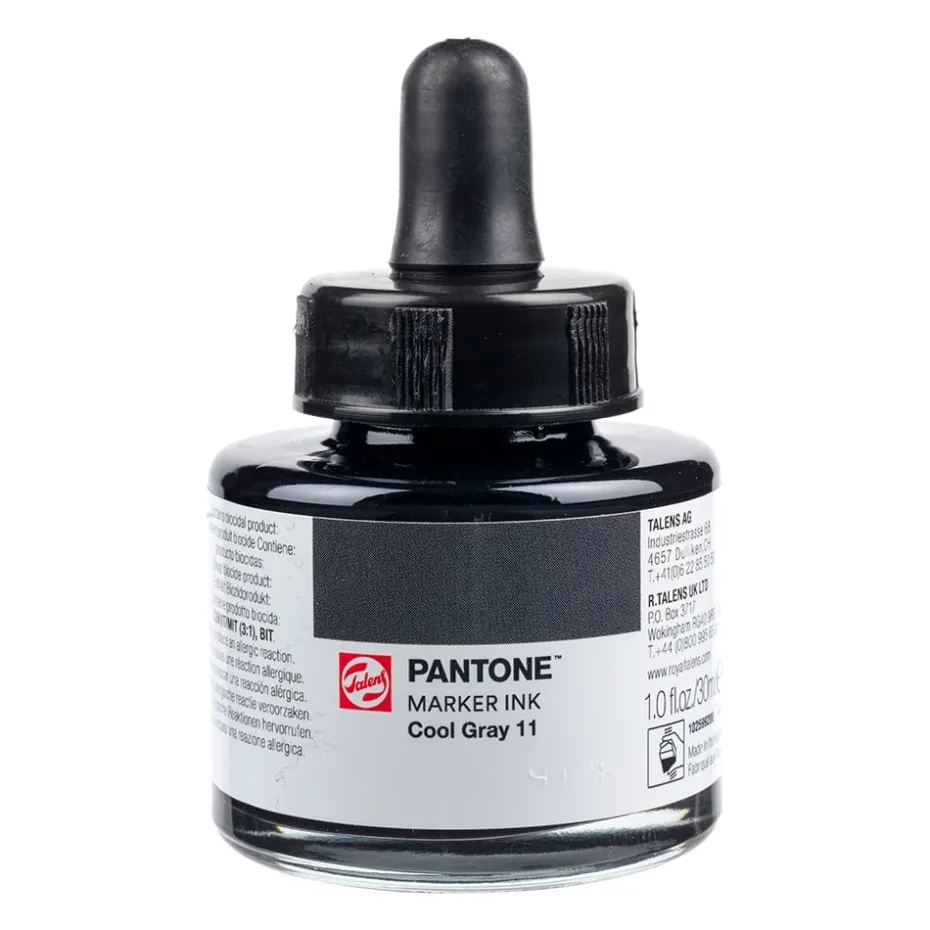 Talens Pantone Marker Ink 30ml – Cool Gray 11