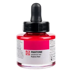 Talens Pantone Marker Ink 30ml – Rubine Red