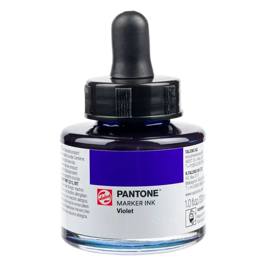 Talens Pantone Marker Ink 30ml – Violet