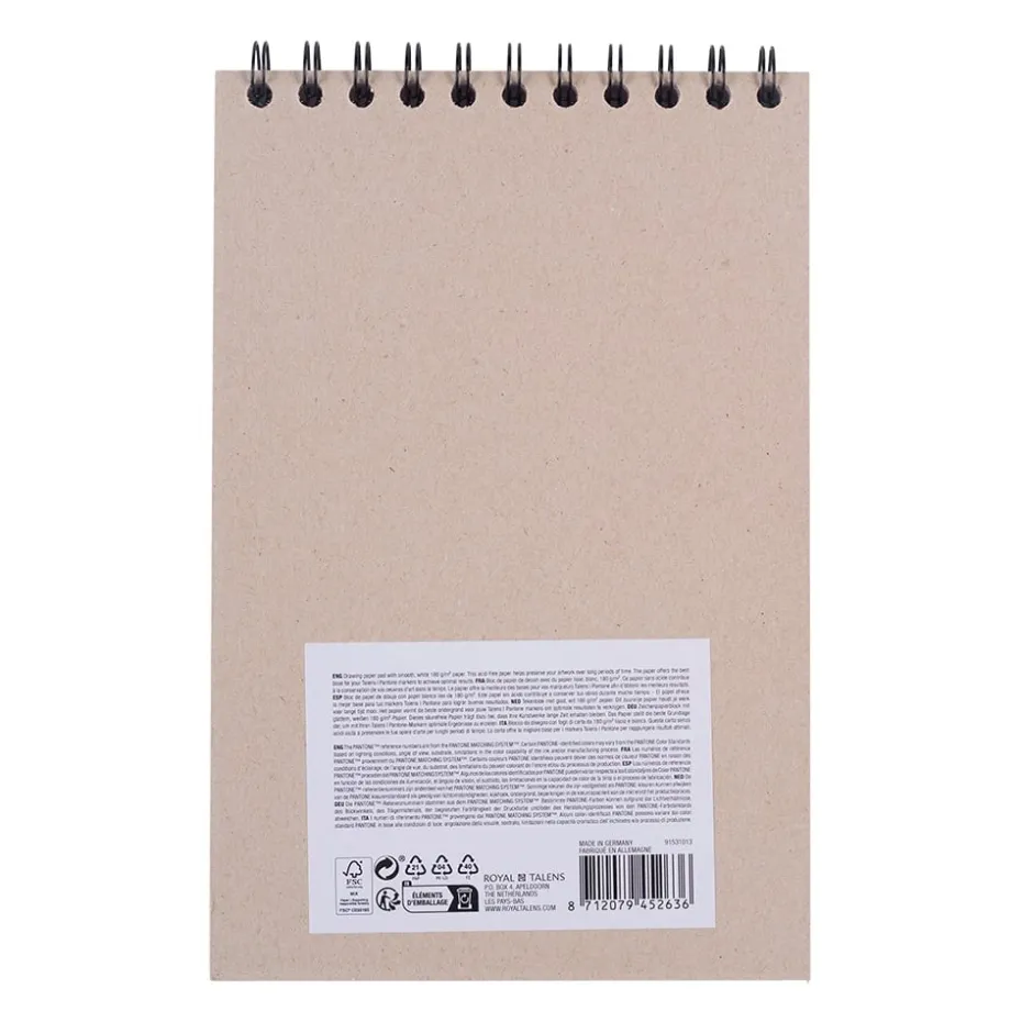 Talens Pantone – Sketchbook 30ark – A5