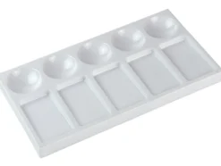Talens Plastpalett – Rektangulær – 10 rom