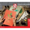 Talens Toned Paper Mixed Media Warm color mix 180g 50ark A3