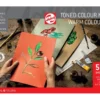 Talens Toned Paper Mixed Media Warm color mix 180g 50ark A4