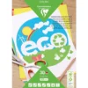Tegneblokk resirkulert farget papir – 120g – 30 ark – A4