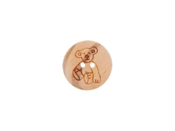 Treknapp 451020 2-hull 15mm – 904 Bamse