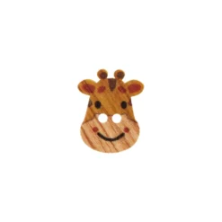 Treknapp 454292 2-hull 15mm GIRAFF 40 Curry