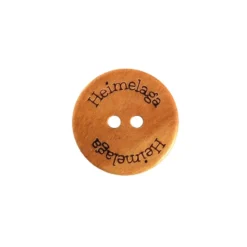 Treknapp – 2-hull 18mm – Heimelaga
