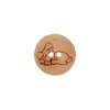 Treknapp 451020 2-hull 15mm – 902 Hund