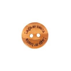 Treknapp – 2-hull 15mm – Laga av besta