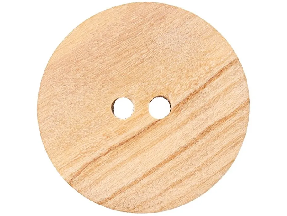 Treknapp 42134 2-hull 15mm 16 Natur