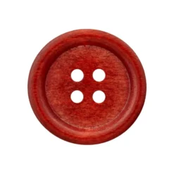 Treknapp 0454118 4-hulls 23mm 20 Mellombrun